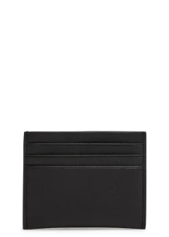 Northon logo saffiano leather card holder