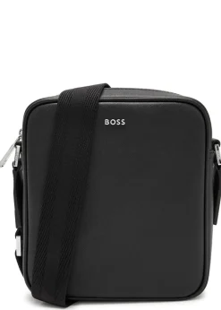 Northon logo saffiano leather cross-body bag