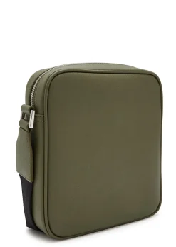 Northon logo saffiano leather cross-body bag