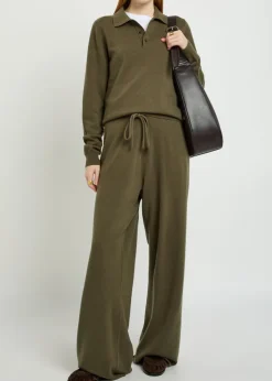 N°462 Slouch cashmere-blend trousers