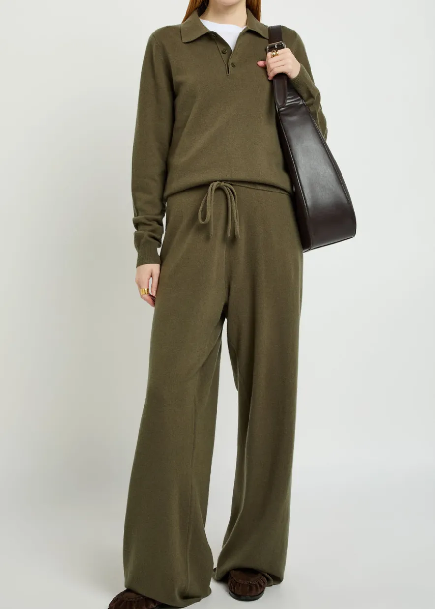N°462 Slouch cashmere-blend trousers