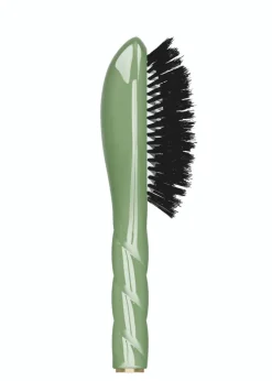 N.01 The Small Shine & Care Hair Brush The Universal Almond Green