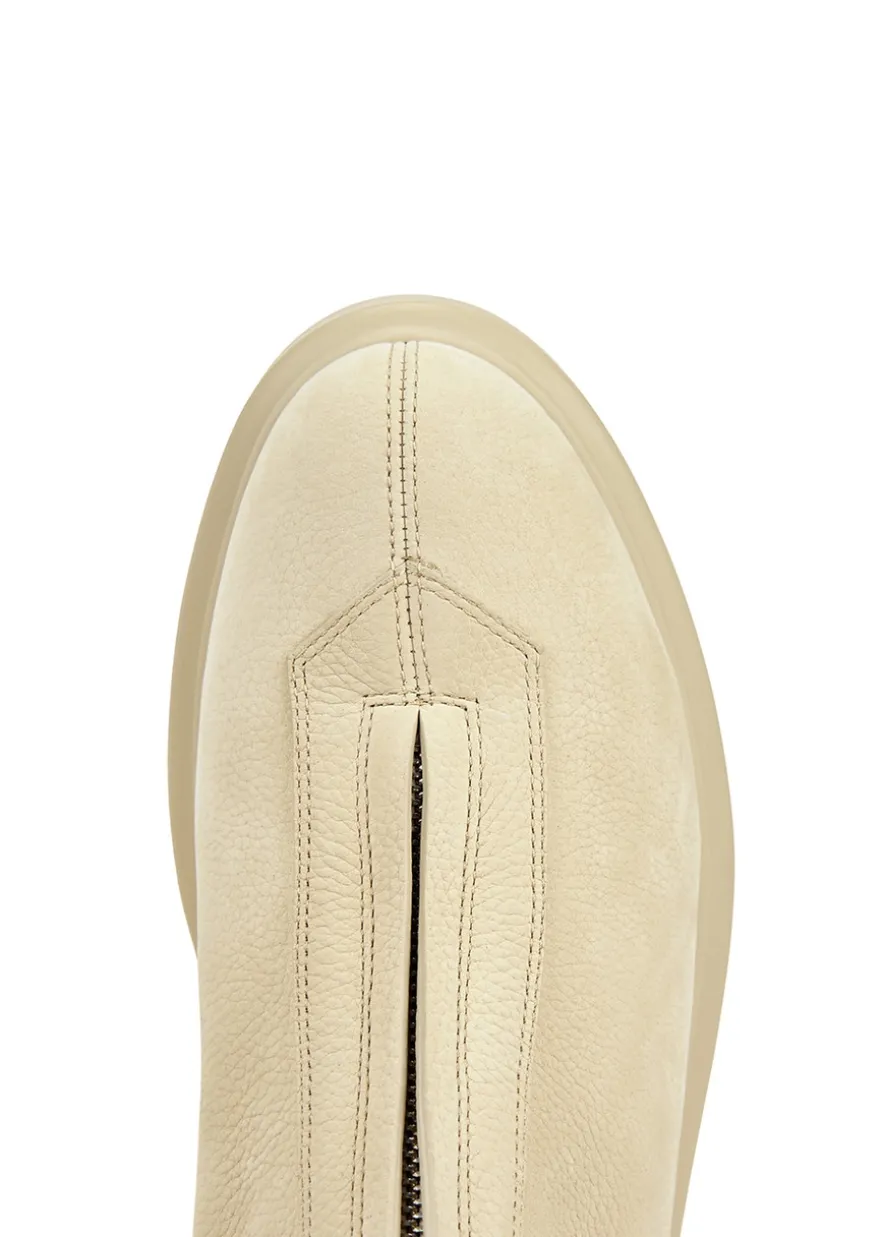 Nubuck ankle boots
