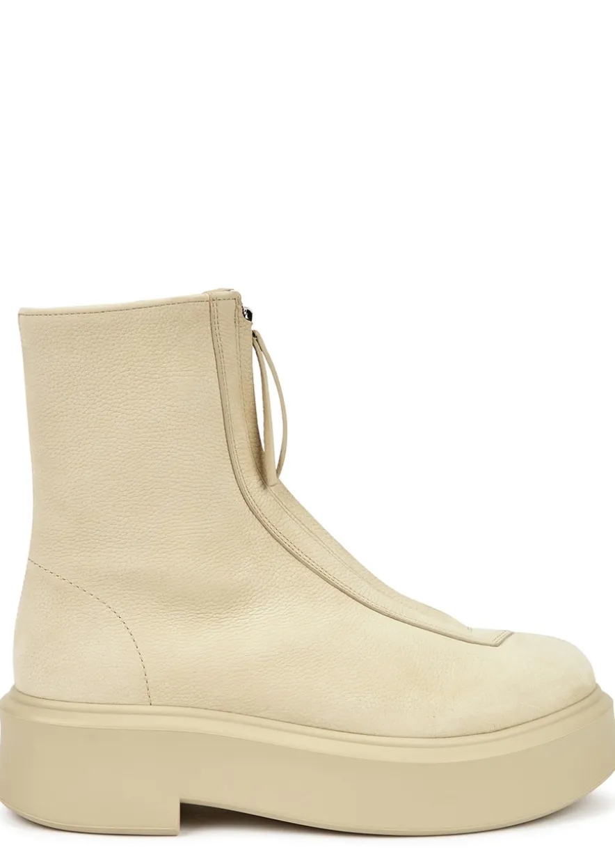 Nubuck ankle boots