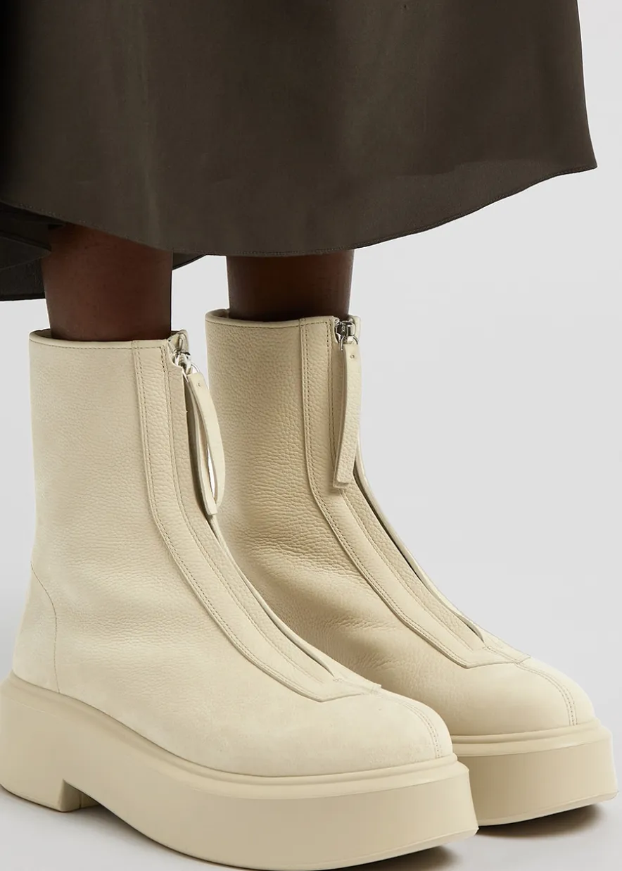 Nubuck ankle boots