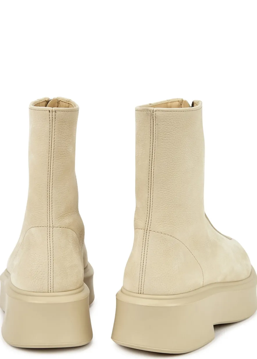 Nubuck ankle boots