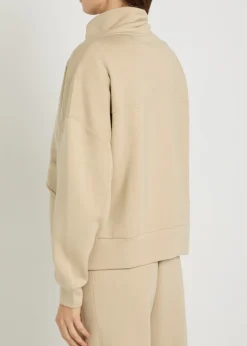 Oakland funnel-neck jersey jacket