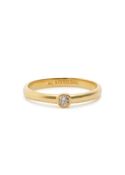 Odile Mini 18kt gold-plated ring