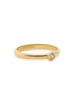 Odile Mini 18kt gold-plated ring