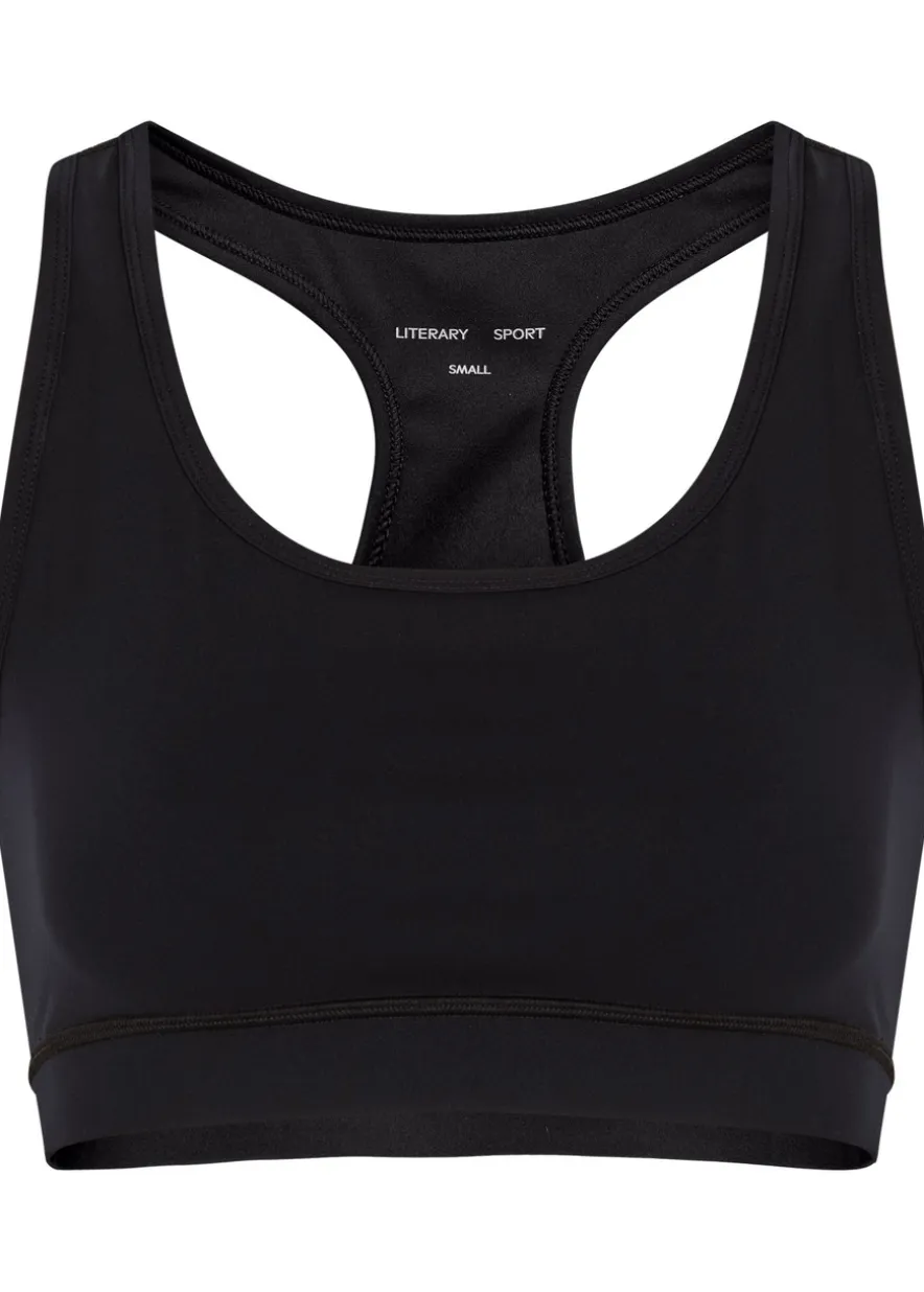 O'Hara stretch-jersey bra top