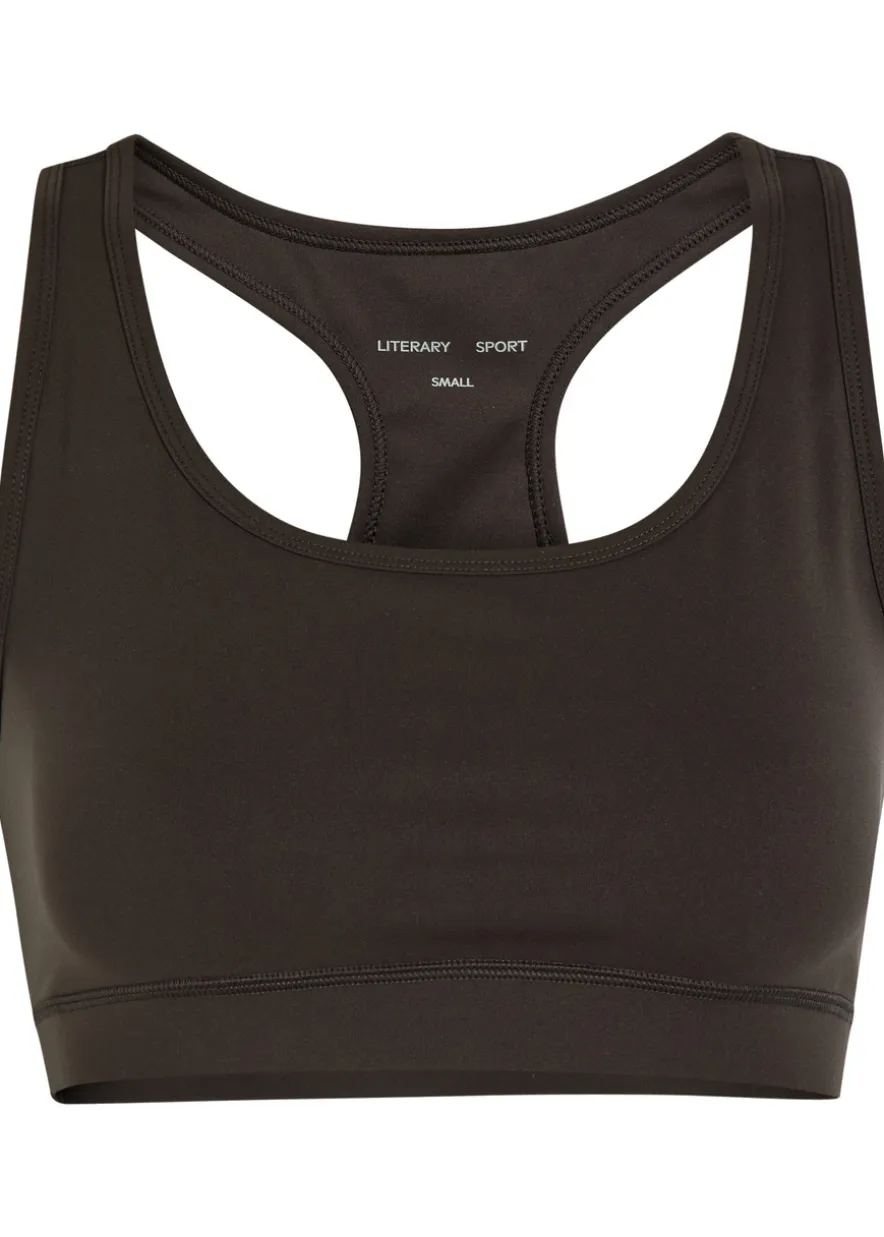 O'Hara stretch-jersey bra top