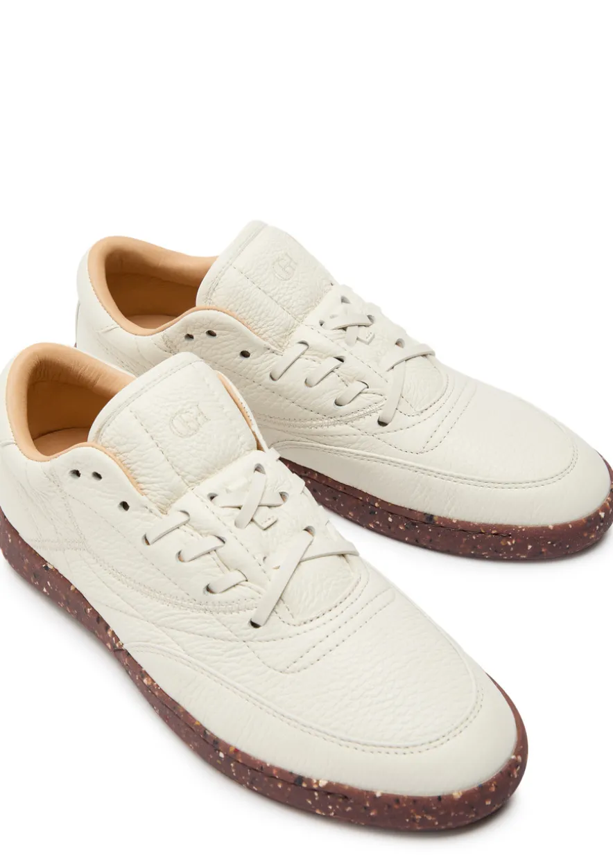 Ohio grained leather sneakers