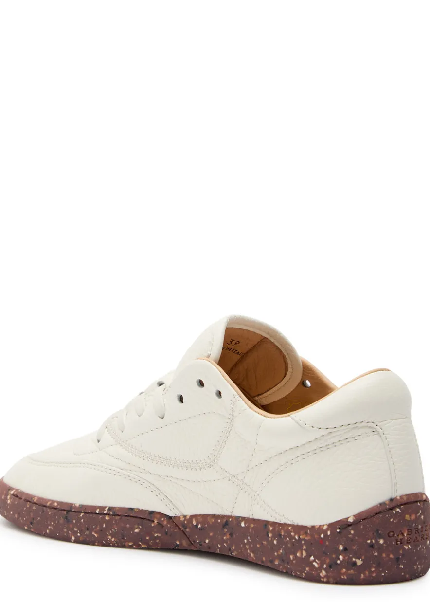 Ohio grained leather sneakers