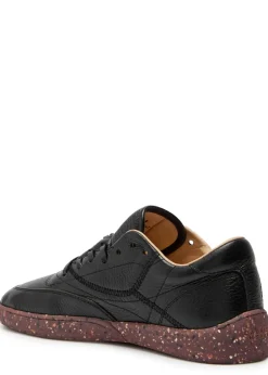 Ohio grained leather sneakers