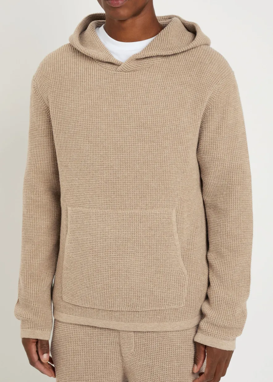 Ojai hooded wool-blend jumper