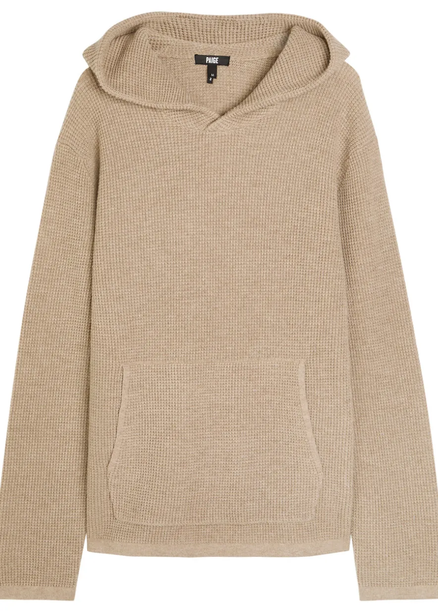 Ojai hooded wool-blend jumper