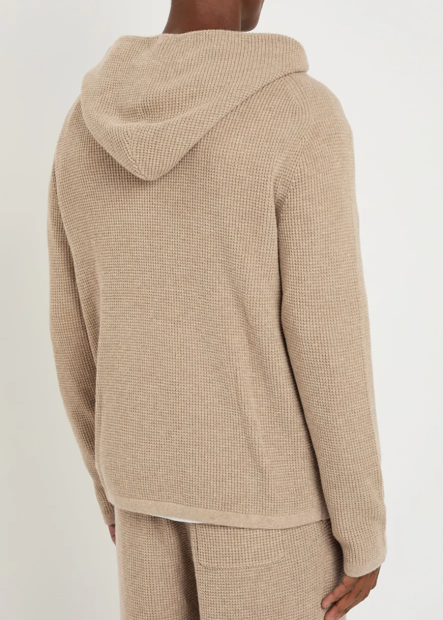 Ojai hooded wool-blend jumper