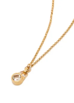Olive 18kt gold vermeil necklace