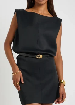 Olivia leather belt