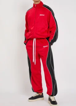 Ollie logo panelled jersey track pants