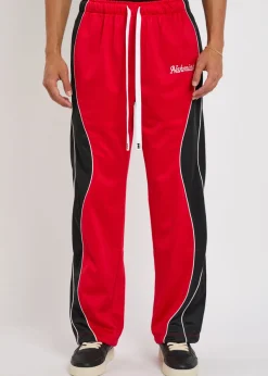Ollie logo panelled jersey track pants