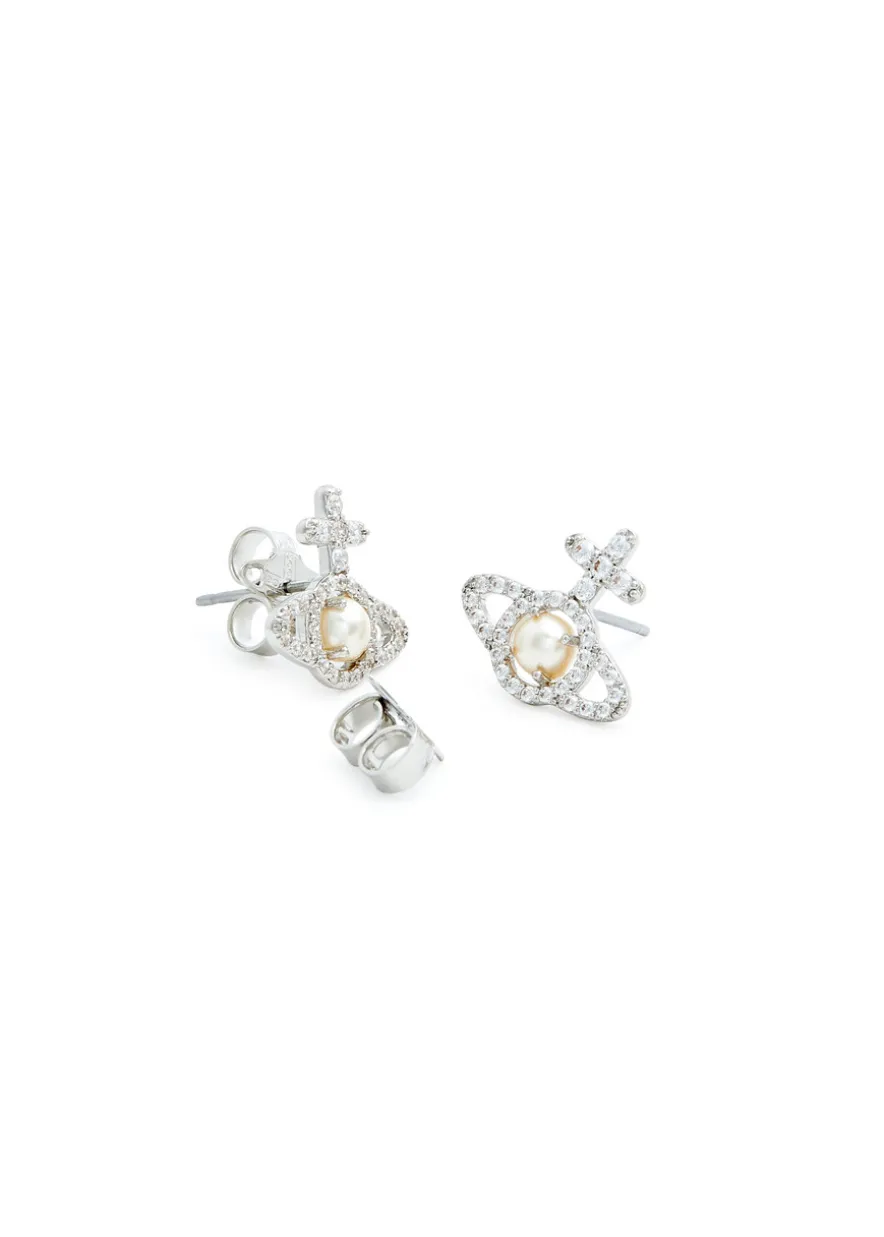 Olympia embellished orb stud earrings