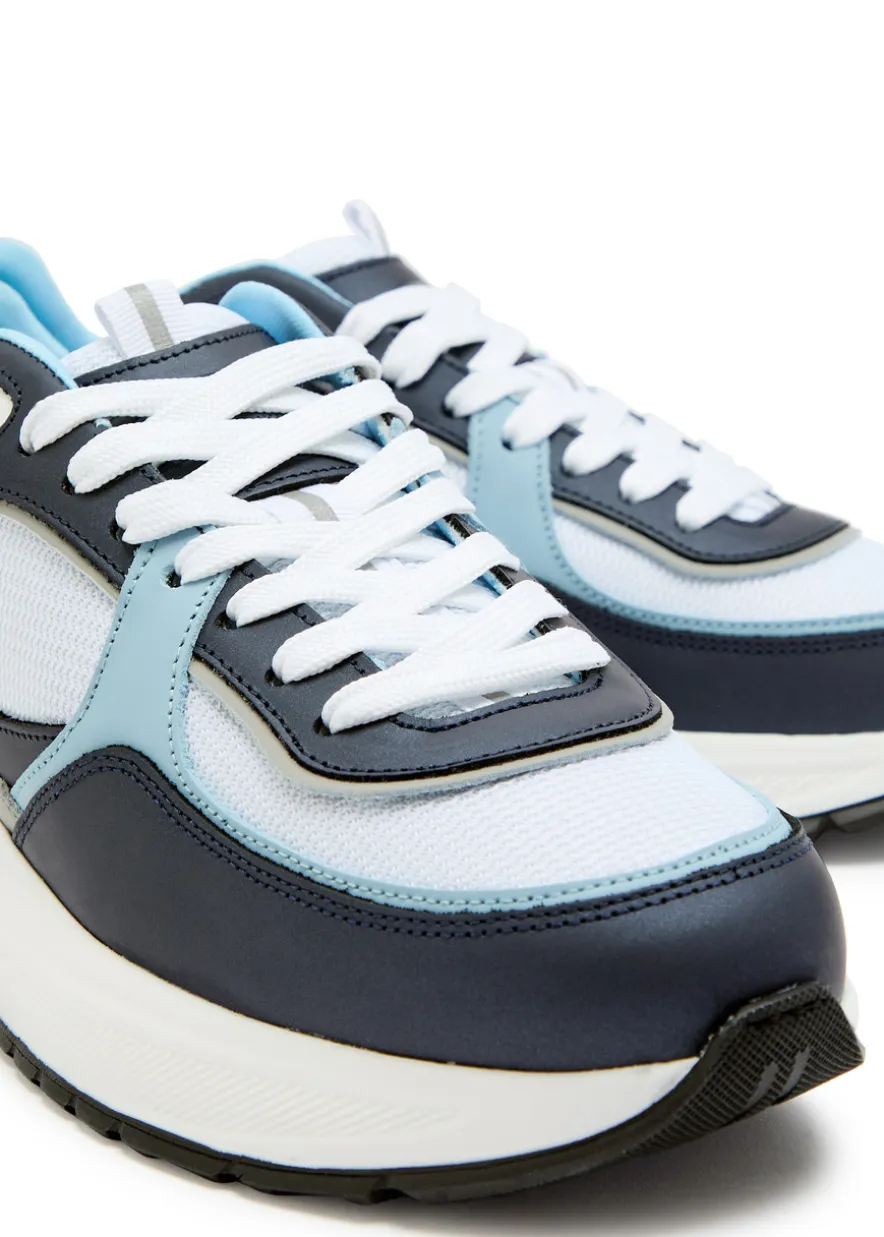 Onesixty panelled mesh sneakers
