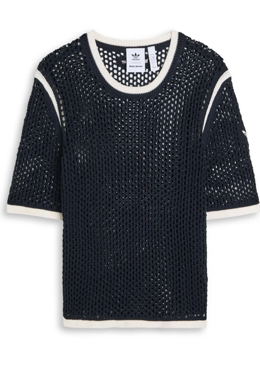 Open-knit T-shirt