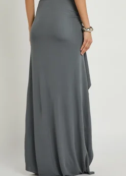 Orica cut-out jersey maxi skirt