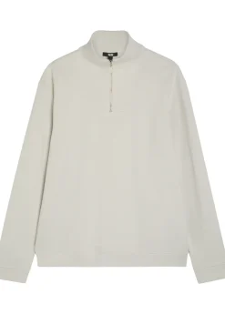 Orion 1/4 zip cotton-blend sweatshirt
