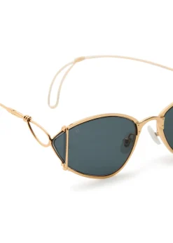 Ornate cat-eye sunglasses