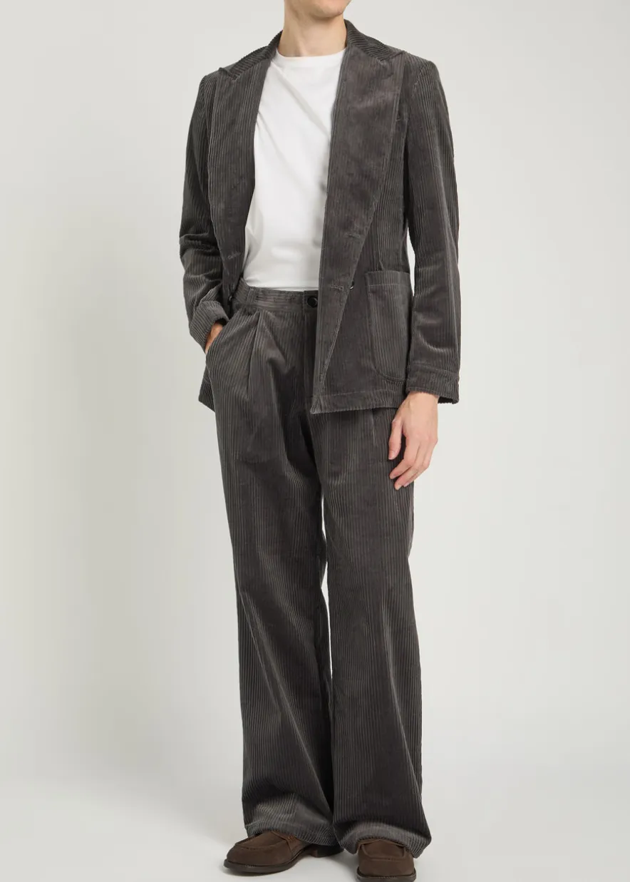 Orsman corduroy wide-leg trousers