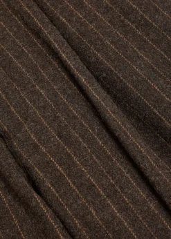 Orsman striped wool-blend trousers