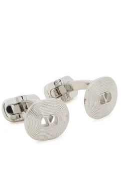 Ovalette VLogo cufflinks