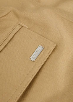 Oversized cargo-twill cargo trousers