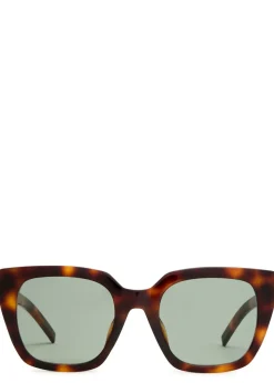 Oversized square-frame sunglasses