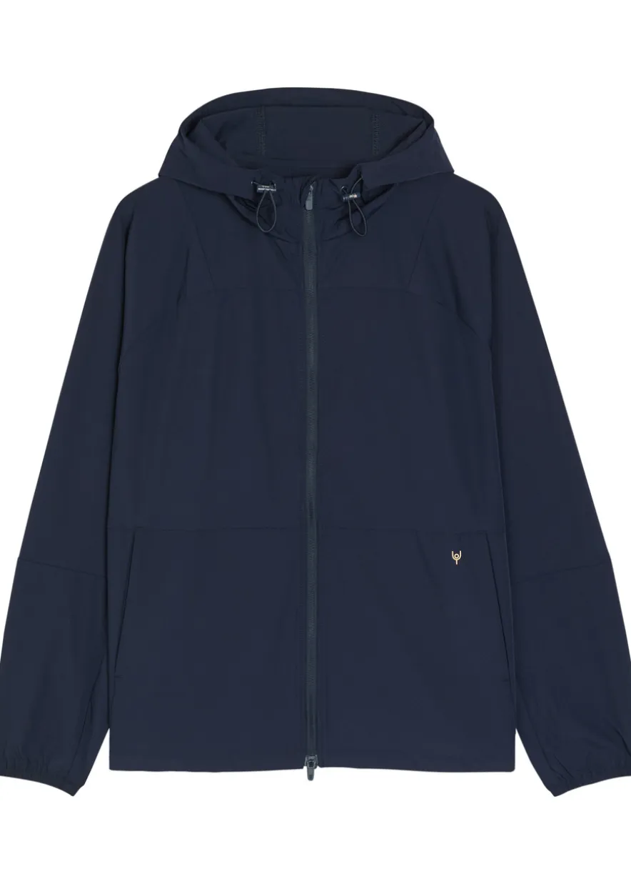 Overton hooded stretch-nylon jacket