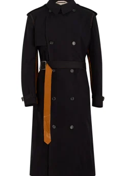 Owen cotton-blend trench coat