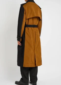 Owen cotton-blend trench coat