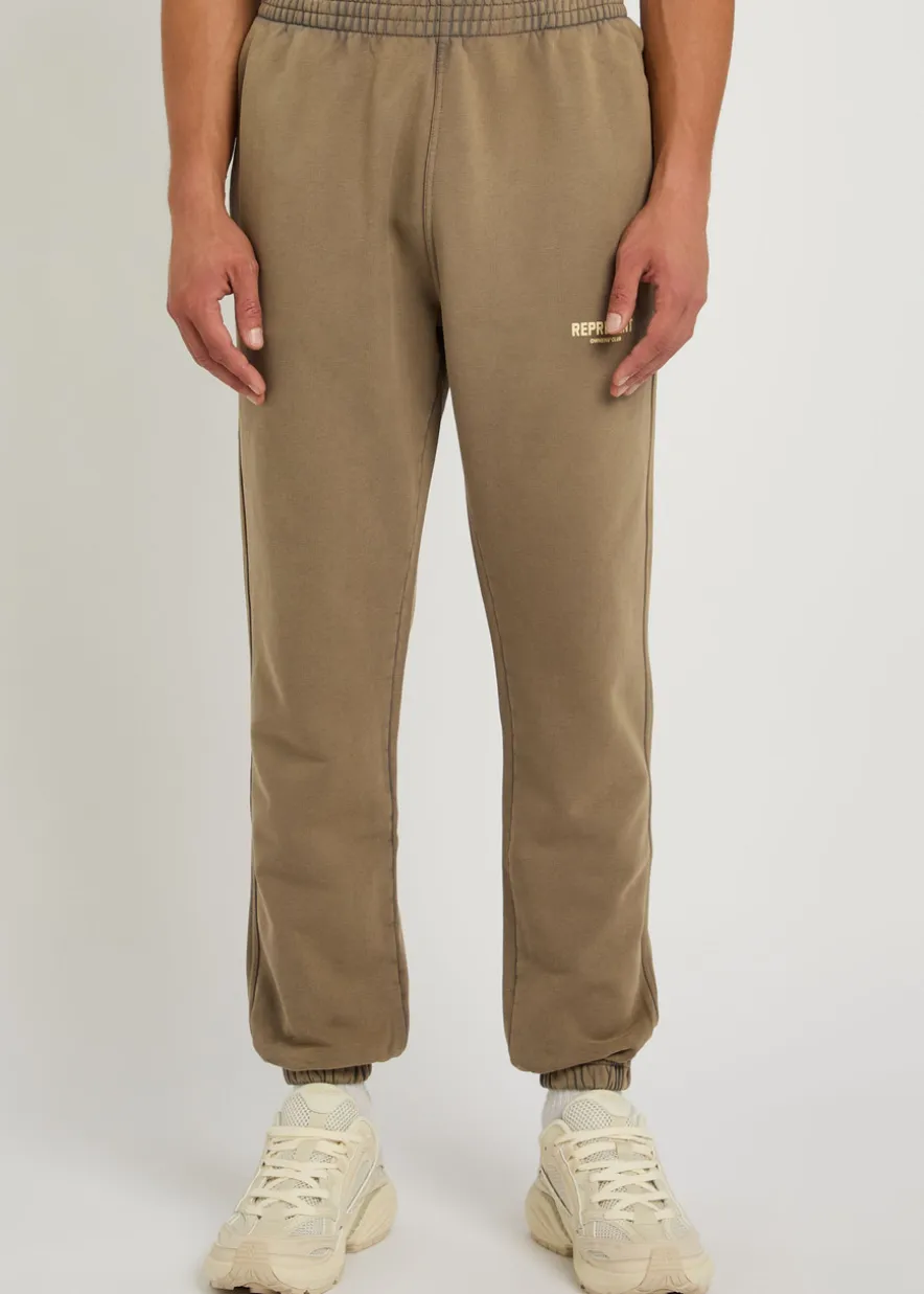 Owners Club logo-print cotton sweatpants