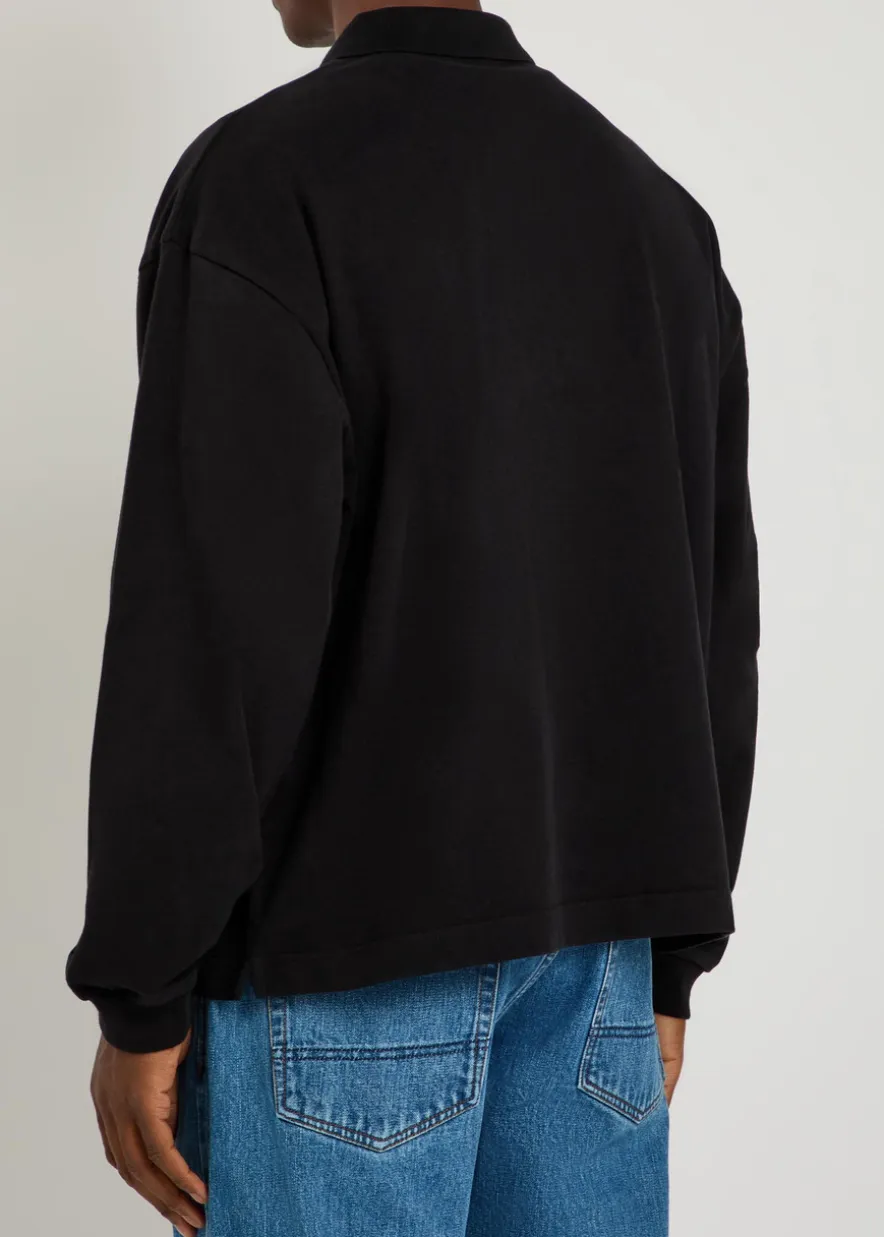Owners printed cotton rugby top