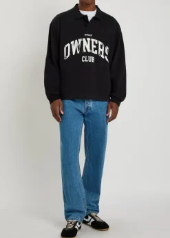 Owners printed cotton rugby top