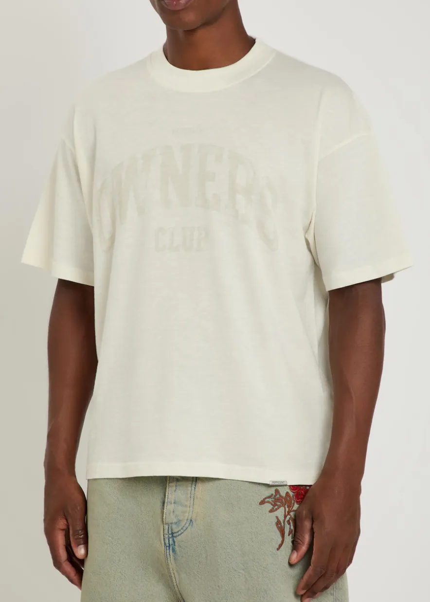 Owners printed cotton T-shirt