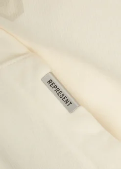 Owners printed hooded zip-through cotton sweatshirt