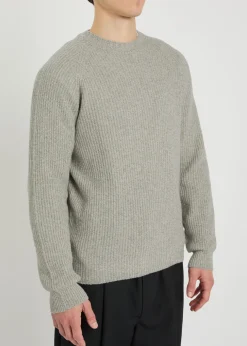 Oxnard cashmere and wool-blend jumper