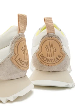 Pacey panelled suede sneakers