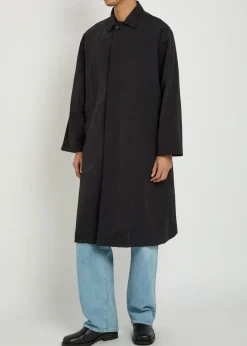 Packable nylon coat