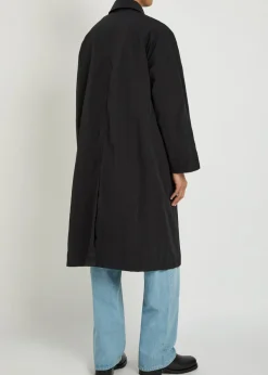 Packable nylon coat