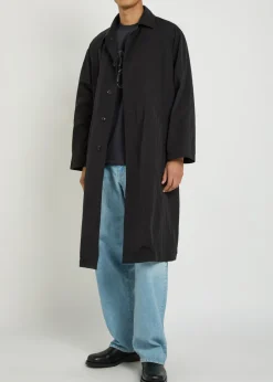 Packable nylon coat