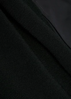 Paco Hybrid panelled knit jacket